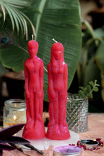 Load image into Gallery viewer, Red Female &amp; Male combo Candle | Voodoo Candle
