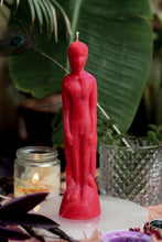 Load image into Gallery viewer, Red Male Figurine Candle
