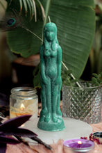 Load image into Gallery viewer, Green Female Figurine Candle | Voodoo Candle

