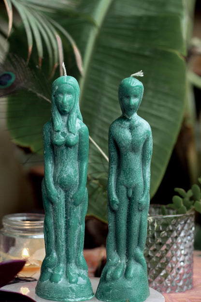 Green Female & Male combo Candle | Voodoo Candle