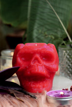 Load image into Gallery viewer, Red Skull Candle
