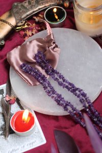 Amethyst Chips String (Mala) - 1 Piece