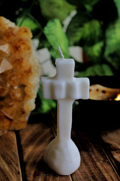 Cross Altar Candle