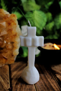 Cross Altar Candle