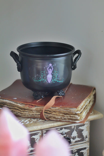 Goddess Gaia Print Cauldron