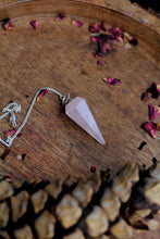 Load image into Gallery viewer, Rose Quartz Penulum
