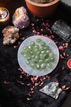 Load image into Gallery viewer, Green Aventurine Tumble Stone -  Pack of 3 Small Stones
