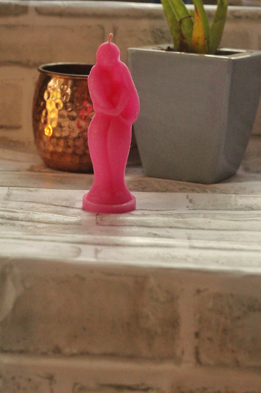 Couple Candle Pink