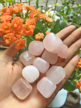 Load image into Gallery viewer, Rose Quartz Tumble Stone - 1 Piece
