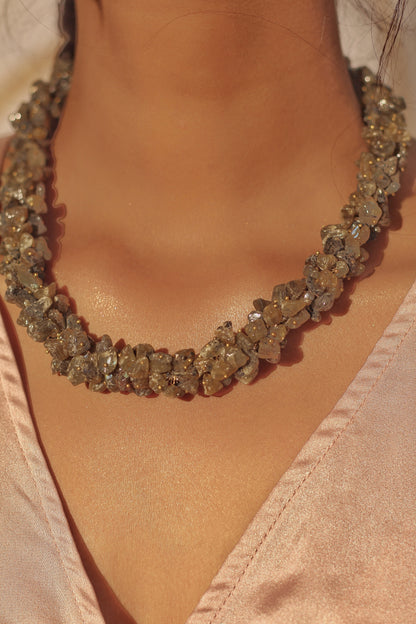 Labrodorite Chips Necklace | Crystal Jewellery | Crystal