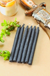 Black Candle | Spell Work - Set of 25 | 50 | 100 | 200