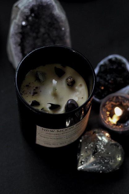 New Moon Beginning - The Ultimate Smudge Soy Candle - 170 g