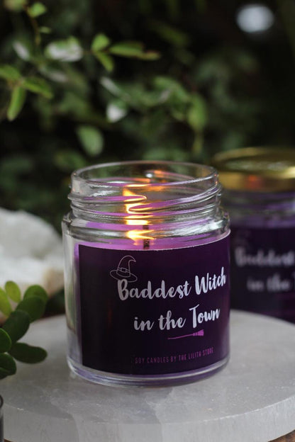 Baddest Witch in the Town Soy Candle - 4 Oz
