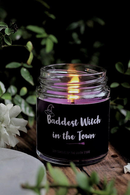 Baddest Witch in the Town Soy Candle - 4 Oz