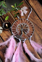 Load image into Gallery viewer, Pink Dream Catcher with Pearl
