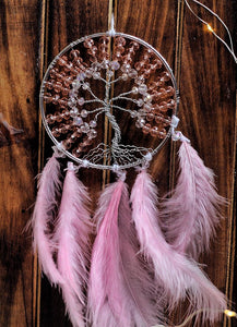 Pink Dream Catcher with Pearl