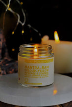 Load image into Gallery viewer, Solar Plexus Chakra Scented Candle with Crystal Tumble - Soy Wax - 100 g
