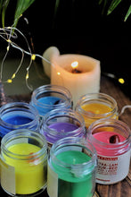 Load image into Gallery viewer, Seven Chakra Scented Candle with Crystal - Set of 7 Soy Candle - 100 g
