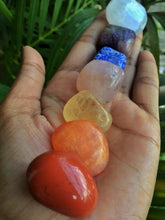 Load image into Gallery viewer, Seven Chakra Tumble Stone Set
