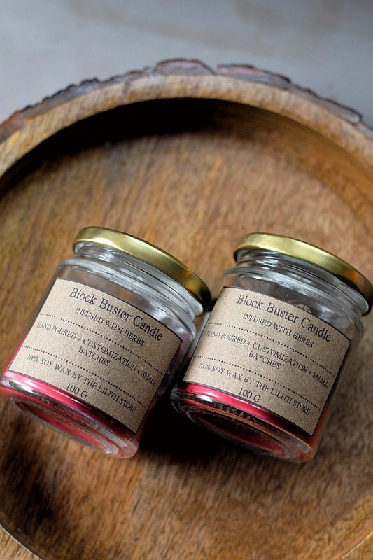 Block Buster Candle - 100 g Soy wax