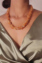 Load image into Gallery viewer, Orange Carnelian Chips Necklace | Crystal  Jewellery | Gift for Her
