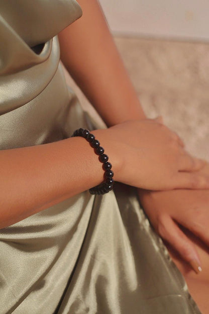 Black Onyx Bracelet | Stone of Protection & Strength