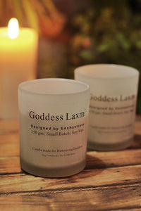 Goddess Laxmi Candle - 150 Gm Soy Wax