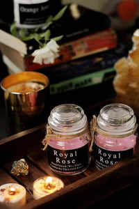 Royal  Rose Scented Candle - 80 Gm