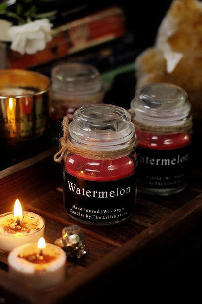 Watermelon Scented Candle - 80 Gm