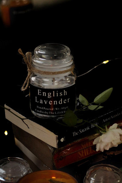 English Lavender Scented Candle - 80 Gm