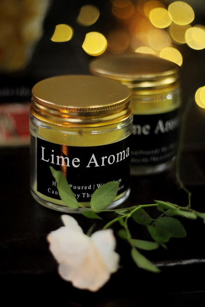 Lime Scented Candle - 80 Gm