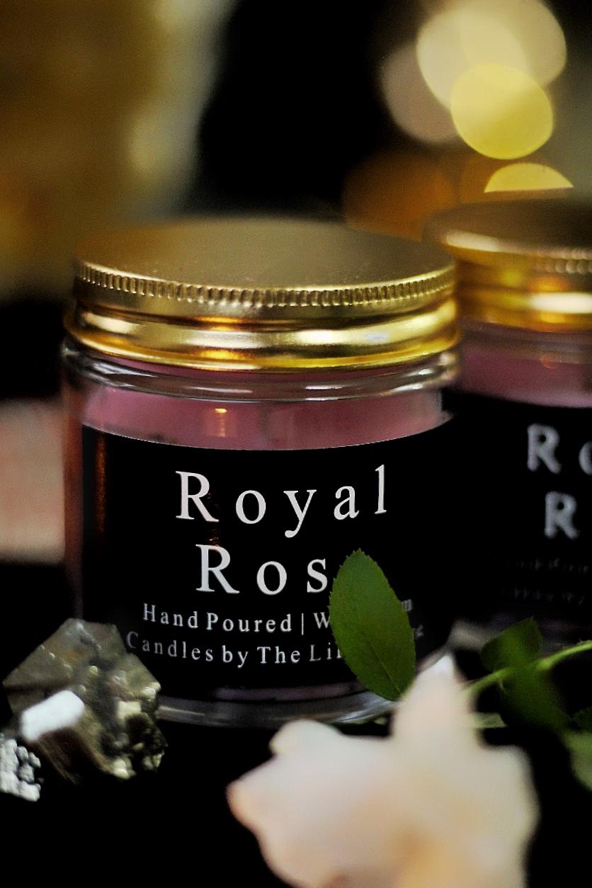 Royal Rose Scented Candle - 80 Gm