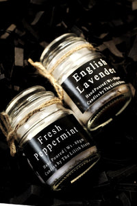 Fresh Peppemint & English Lavender Scented Candle - 80 Gm