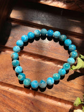Load image into Gallery viewer, Blue Apatite Bracelet | Stone of Motivation  - 1

