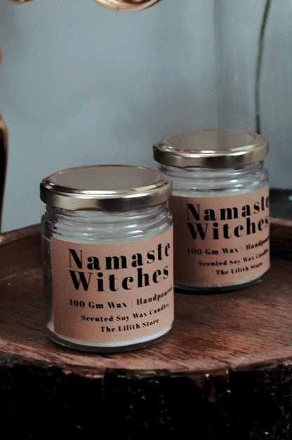 Namaste Witches Scented Soy Candle -100 Gm