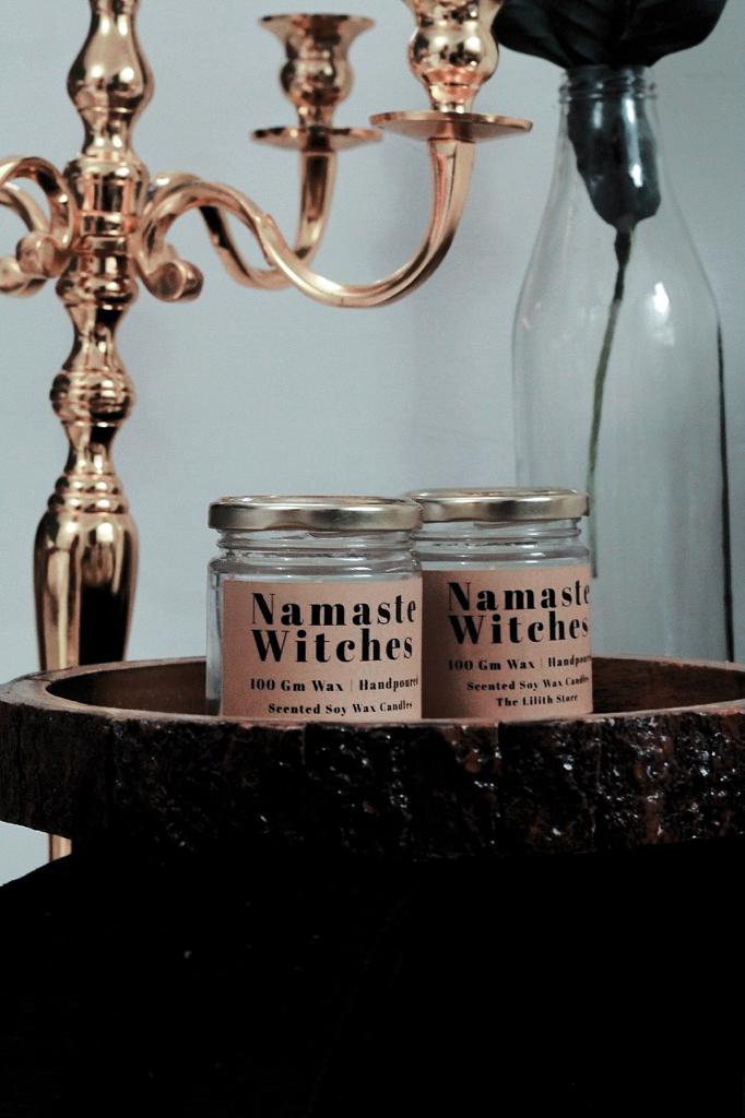 Namaste Witches Scented Soy Candle -100 Gm