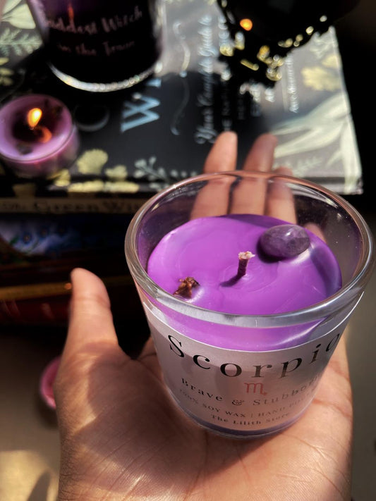 Scorpio Zodiac Mini Candle - 60 Gm