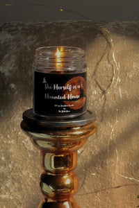 She Herself is a Haunted House Scented Candle - 100 Gm