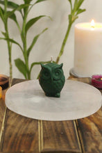 Load image into Gallery viewer, Green Owl Candle
