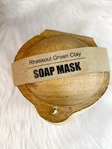 RHASSOUL GREEN CLAY -  SOAP-MASK