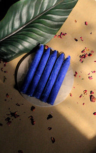 Blue Candle | Wiccan Candle Set of 6