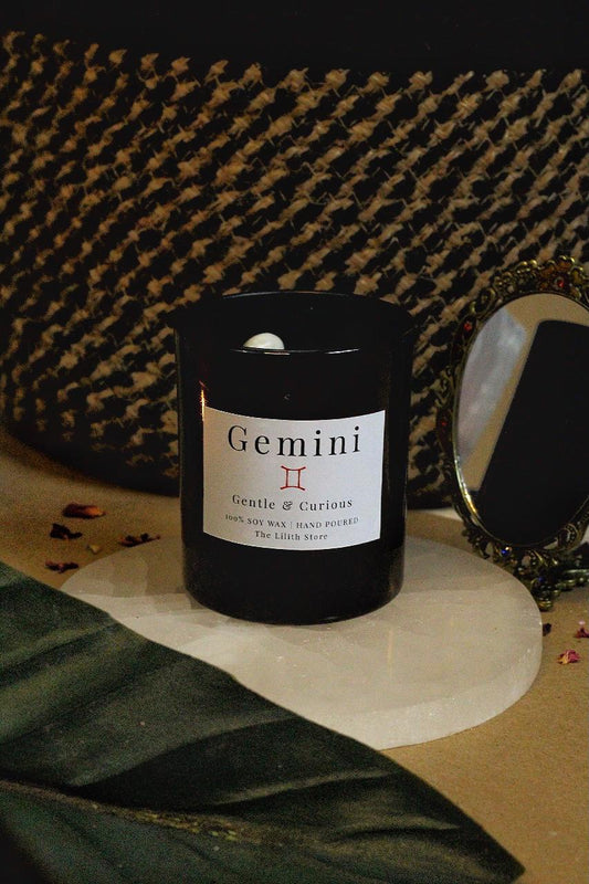 Gemini Zodiac Scented Soy Candle - 170 Gm