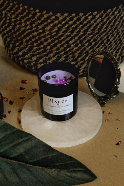 Pisces Zodiac Scented Soy Candle - 170 Gm