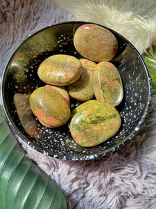 Unakite Palmstone
