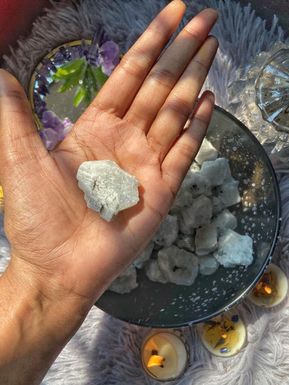 Rainbow Moonstone Mini Raw Stone | Stone for Compassion & Empathy