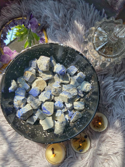 Lapiz Lazuli Raw Stone - Mental Peace and Communication