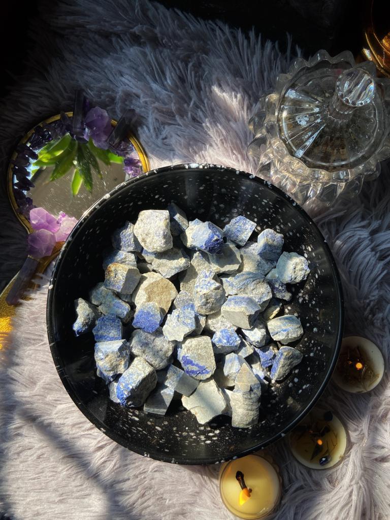 Lapiz Lazuli Raw Stone - Mental Peace and Communication