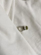 Load image into Gallery viewer, Unakite  Silver Adjustable Ring
