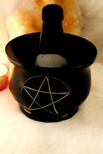 Load image into Gallery viewer, Pentacle Stone Mortar Pestle
