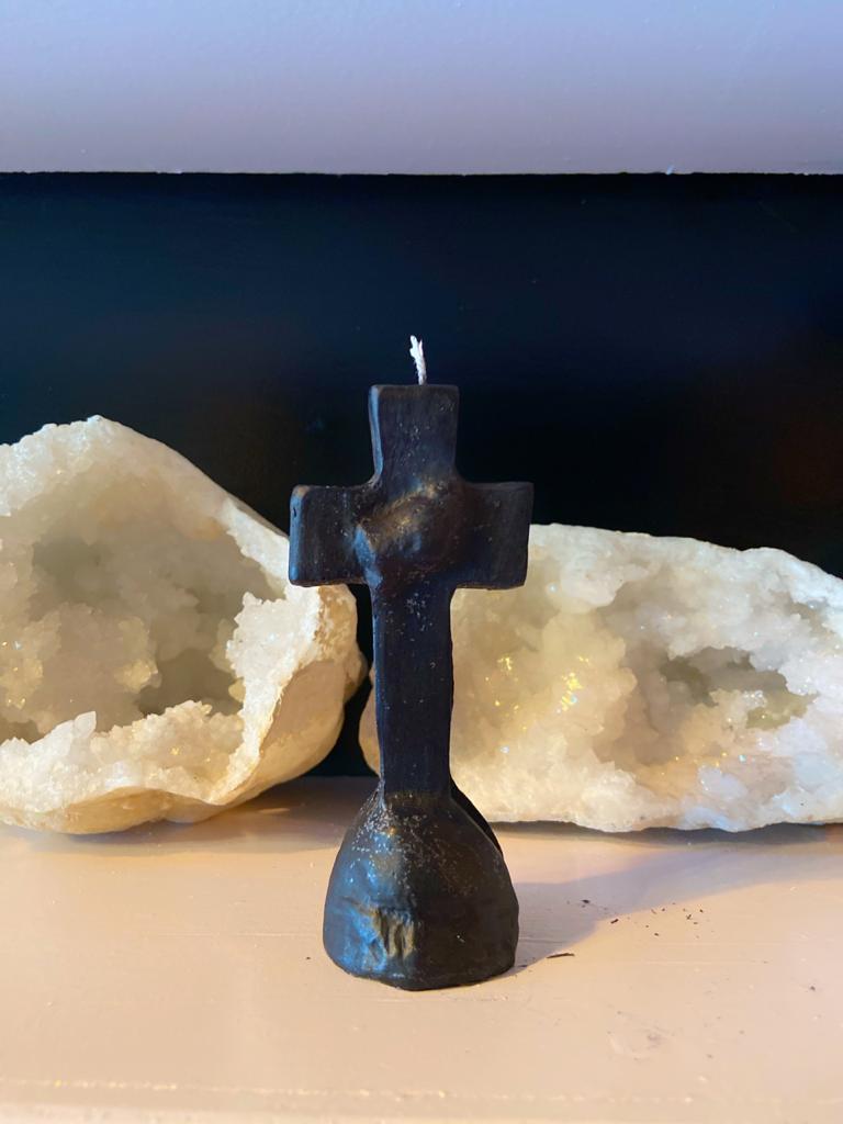 Cross Altar Candle